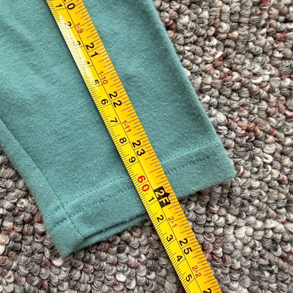 Lauren Ralph Lauren Teal Turtleneck Cotton Sweater Small bur fits oversized - Picture 6 of 8